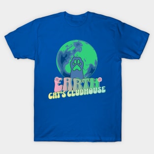 Earth day : cat's clubouse T-Shirt